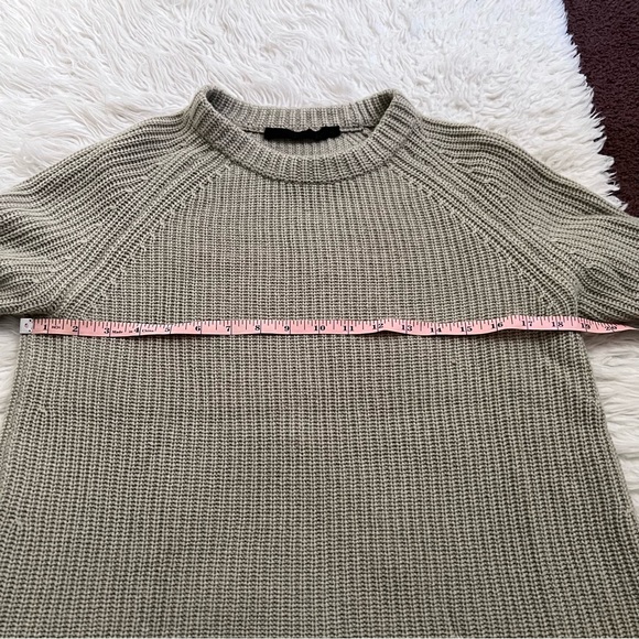Jenni Kayne Fisherman Cashmere Sweater - Willow - Picture 5 of 10